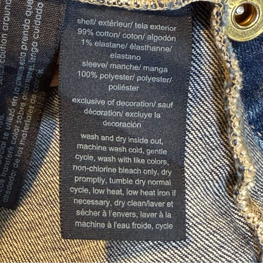 Tommy Hilfiger Denim Jacket Size Small - Picture 4 of 4